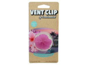 Bulk CA326 Hawaiian Dream Vent Clip Air Freshener