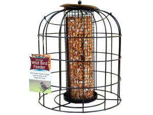 Bulk GE092 Iron Wire Cage Bird Feeder