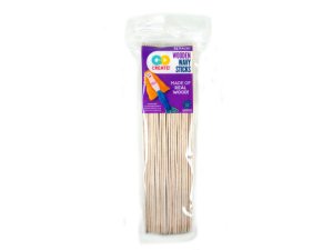 Bulk SC636 24 Pack Wavy Wooden Craft Sticks