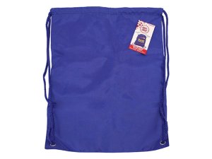 Bulk SC652 Create Out Loud Blue Drawstring Backpack