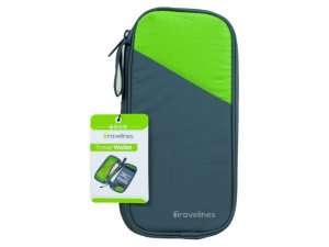 Bulk FB512 Green Large Hold-all Travel Organizer Wallet