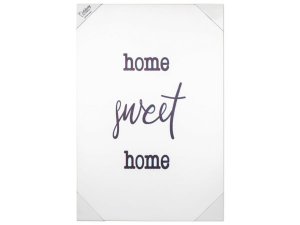 Bulk KM303 24x36 Leather Canvas Wall Art In Assorted Home Phrases