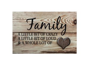 Bulk KL736 This Family Wall Art