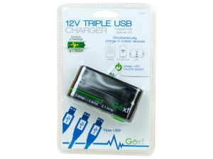 Bulk EN507 12-volt 3 Port Usb Pod