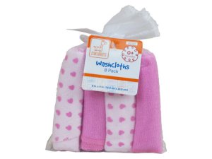 Bulk GT125 8pk Swiggles Washcloth Set