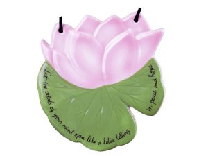 Bulk CH246 4.75quot; Flower Ceramic Decor Ornament