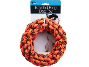 Bulk DI628 Braided Ring Dog Toy