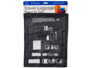 Bulk UU905 3 Pack Luggage Pouches