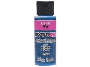 Bulk PH509 2 Oz Textured Fabric Paint In Do Re Mi Blue