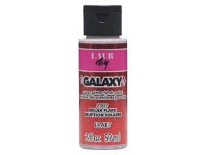 Bulk PH528 2 Oz Glitter Fabric Paint In Solar Flare Red