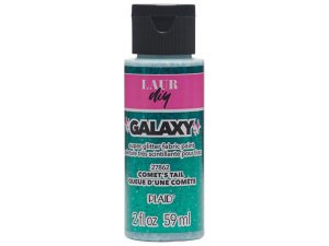 Bulk PH531 2 Oz Glitter Fabric Paint In Comets Tail Green