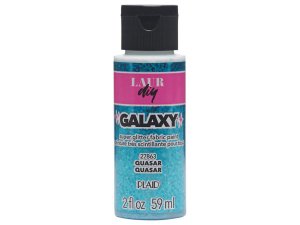 Bulk PH532 2 Oz Glitter Fabric Paint In Quasar Blue