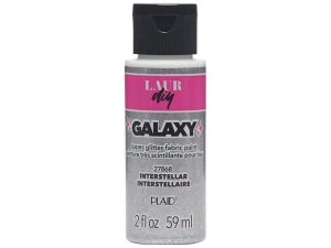 Bulk PH536 2 Oz Glitter Fabric Paint In Interstellar Silver