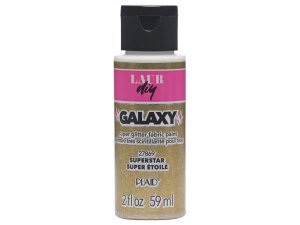 Bulk PH537 2 Oz Glitter Fabric Paint In Superstar Gold