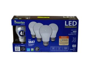 Bulk DB187 4 Pack 11 Watt Soft White Light Bulbs