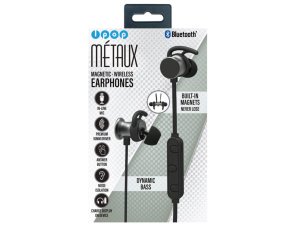 Bulk EN575 Ipop Metaux Black Sport Bluetooth Earphones With Case