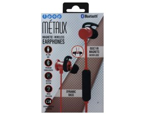 Bulk EN579 Ipop Metaux Red Sport Bluetooth Earphones With Case