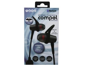 Bulk EN588 Ipop Compel Black Bluetooth Earphones With Case