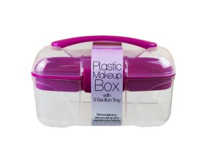 Bulk HC441 Plastic Makeup Box