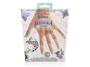 Bulk BB756 Glitter Henna In Pink And Purple