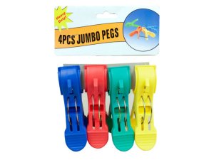 Bulk AF633 4 Piece Jumbo Plastic Peg