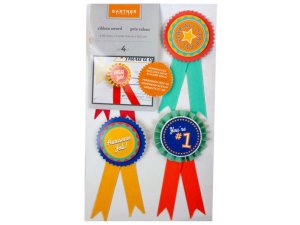 Bulk AF676 4 Count Ribbon Awards Set