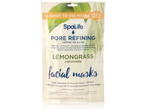 Bulk UU920 10 Pack Pore-refining Lemongrass Facial Masks