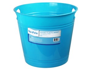 Bulk BB767 Plastic Basket 9.6 X 8.3 In Assorted Colors