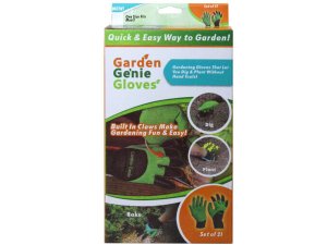 Bulk BB807 Garden Genie Gloves W Built In Claws