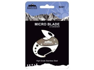 Bulk CA383 Sierra Mountain Gear Micro Blade With Carabiner