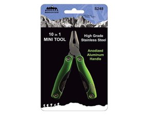 Bulk CA384 Sierra Mountain Gear 10 In 1 Multi Tool