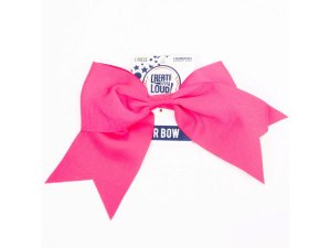 Bulk CH285 Create Out Loud Large Pink Hair Bow