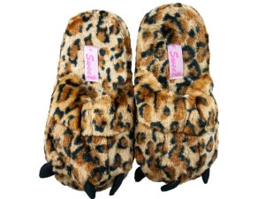 Bulk GE425 Women039;s Animal Print Slippers- Assorted Styles  Sizes