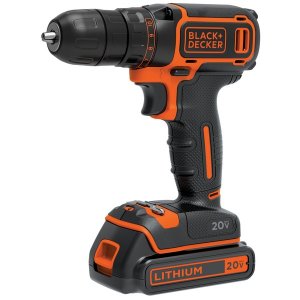 Black BDCDD120C 20v Sngl Spd Drilldriver