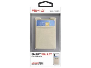 Bulk EN607 Primo Gold Dual Pocket Smart Wallet Card Holder