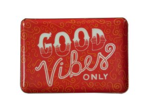 Bulk CH276 Good Vibes Catchall Plate