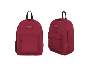 Bulk DD218 16.5 Inch Backpack In Burgundy