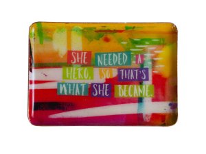 Bulk CH278 She Needed A Hero Catchall Plate