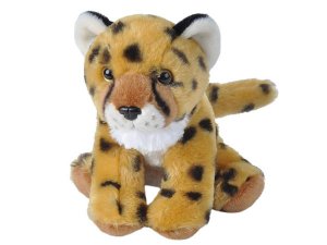 Bulk DI670 8quot; Plush Sitting Cheetah