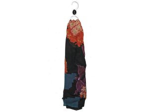 Bulk BB801 Multicolor Floral Twist Scarf