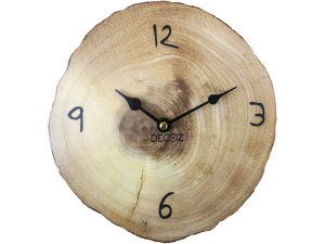 Bulk BJ181 Tree Bark Wall Clock