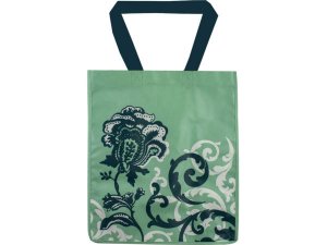 Bulk CS085 Azure Blooms Tote Bag