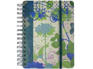 Bulk CS077 Azure Blooms Journal