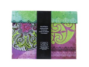 Bulk CS082 Mystique Boxed Note Card Set