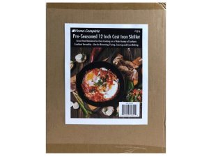 Bulk FC216 Pre-seasoned 12quot; Cast Iron Skillet