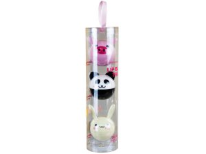 Bulk KL808 Simple Pleasures Animal Lip Balm Trio Set