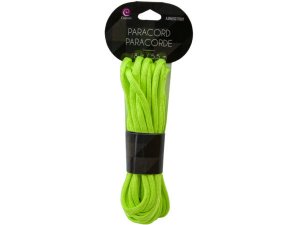 Bulk FD222 18 Ft Paracord- Neon Green