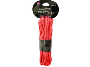 Bulk FD232 18 Ft Paracord-red