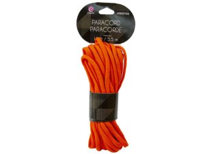 Bulk FD238 18 Ft Paracord- Burnt Orange