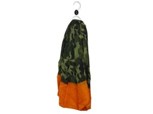 Bulk BB785 Urban Camo  Orange Colorblock Scarf